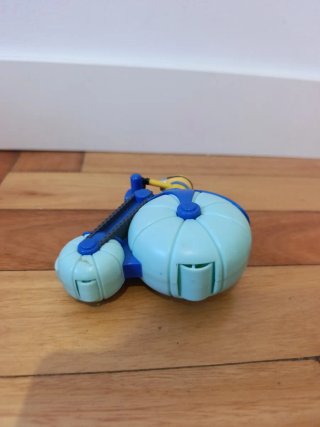 Juguete Minion en Moto Azul