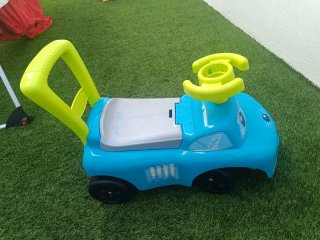 Coche correpasillos Smoby azul