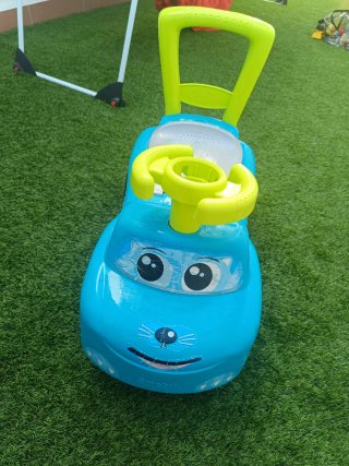 Coche correpasillos Smoby azul