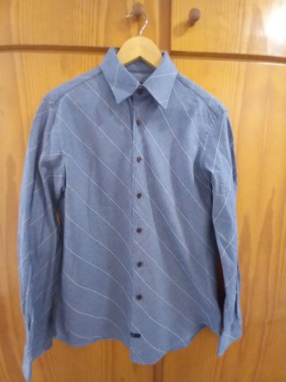 Camisa Pull and Bear cuadros hombre