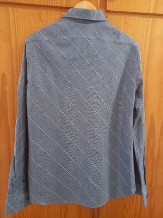 Camisa Pull and Bear cuadros hombre