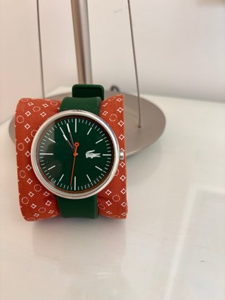 Reloj Lacoste Cuarzo Verde y Plateado