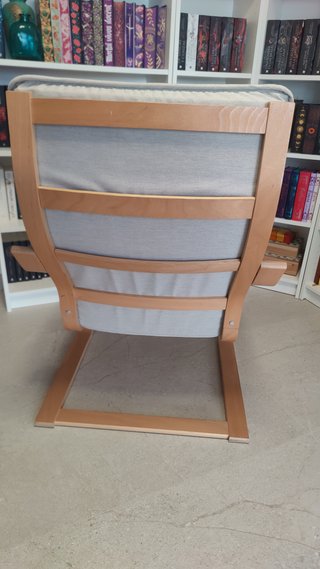 Sillón Poäng IKEA Madera Beige
