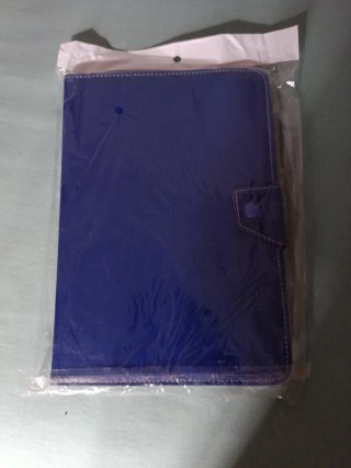 Funda azul para tablet