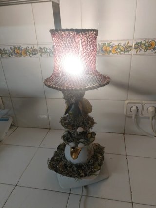 Lámpara artesanal motivos marineros