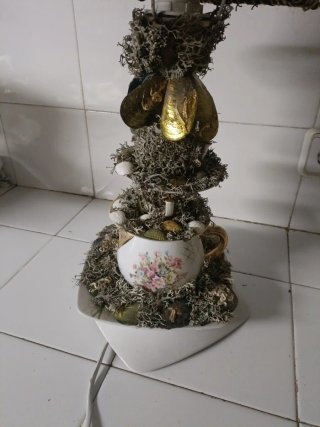 Lámpara artesanal motivos marineros