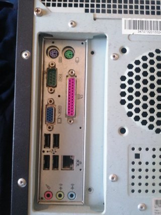 Torre CPU Ordenador Intel Negra