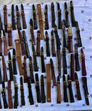 Correas de reloj de piel auténtica 14 mm – 3 € uni