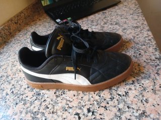 Puma Club 2 Indoor Zapatillas Negras Marrones