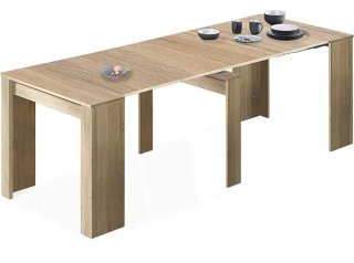 Recibidor/mesa roble extensible