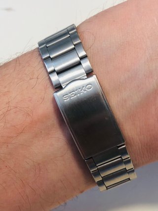 Reloj Seiko 5 Militar Negro Automático
