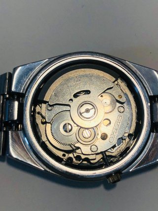 Reloj Seiko 5 Militar Negro Automático