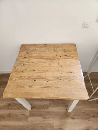 Mesa rústica madera pino maciza