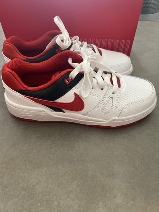 Nike Bianche e Rosse basket force