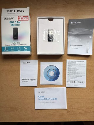 Adaptador Wifi USB TP-Link Archer T2U AC600