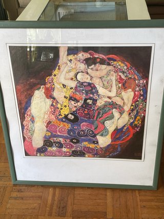 Cuadro La Virgen de Klimt con marco