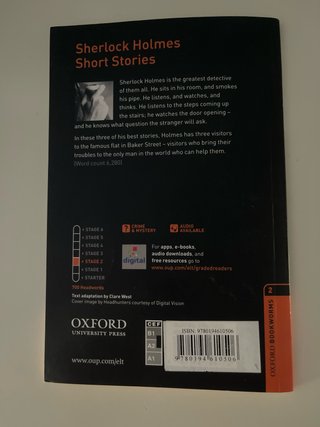 Oxford Bookworms 2. Sherlock Holmes-Stories Dig...