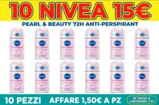 Nivea Pearl & Beauty Deodorant Roll-On 10pz