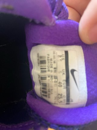 Tenis Nike Mujer Negros y Morados