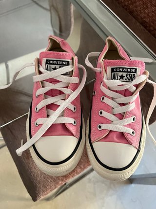 Zapatillas Converse Rosas.