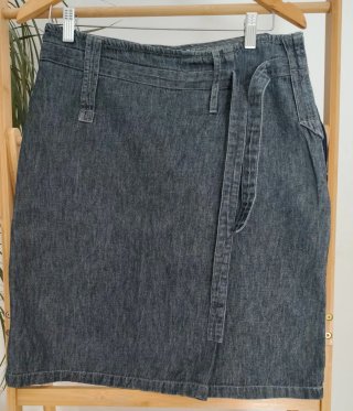 Falda denim Adolfo Dominguez