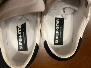 Scarpe Stella Bianche Rosse Taglia 44