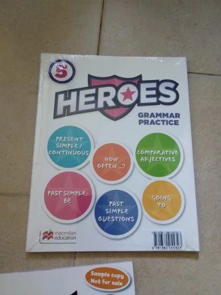 NUEVOS Libros 5 inglés. Heroes 5