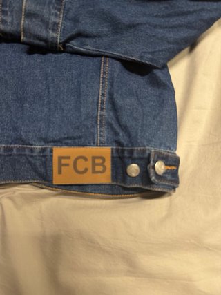 Chaqueta vaquera FC Barcelona talla L