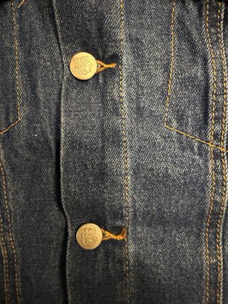 Chaqueta vaquera FC Barcelona talla L