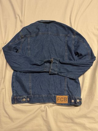 Chaqueta vaquera FC Barcelona talla L