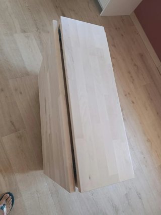 Mesa plegable IKEA Norden abedul maciza