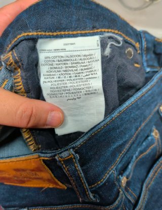 Pantalones pitillo Mango talla S