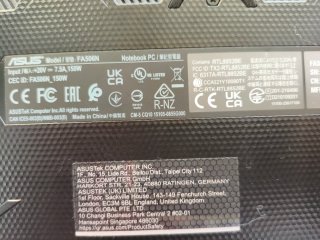 Portátil Asus TUF A15 Negro