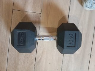 Mancuerna hexagonal 30kg