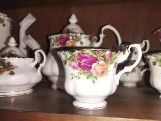 Juego de café de porcelana Royal Albert