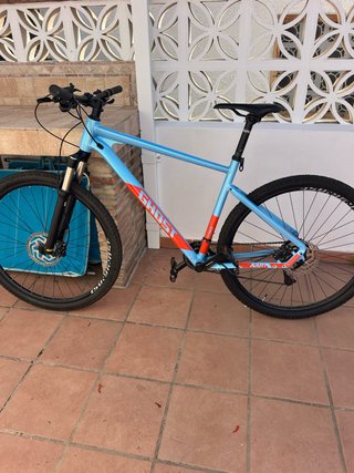 Bicicleta de Montaña Ghost Azul y Naranja
