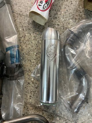 Tubo de escape Turbo Kit para moto