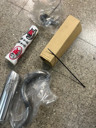 Tubo de escape Turbo Kit para moto