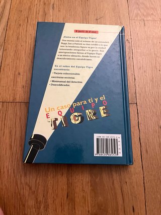 Libro UN CASO PARA TÍ Y EL EQUIPO TIGRE
