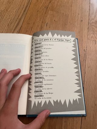 Libro UN CASO PARA TÍ Y EL EQUIPO TIGRE