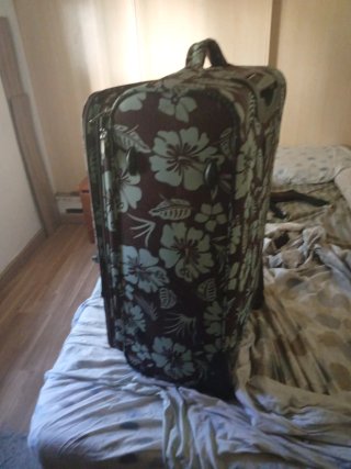 Maleta grande floral