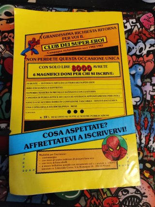L'Uomo Ragno Editoriale Corno