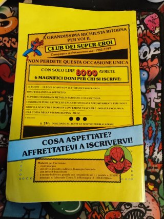 L'Uomo Ragno Editoriale Corno