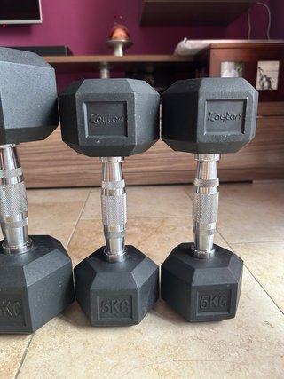 Lote Mancuernas 7.5kg y 5kg