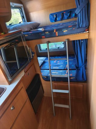 Autocaravana capuchina fiat ducato