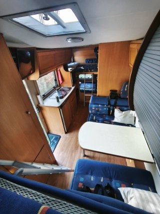 Autocaravana capuchina fiat ducato