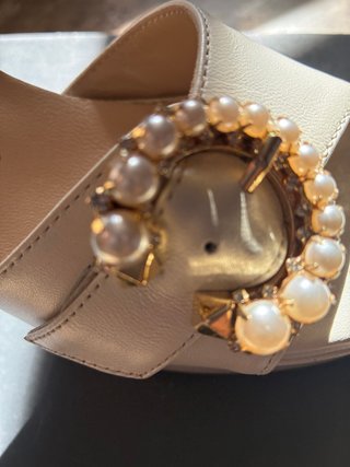 Zapatos de Novia Pedro Miralles Beige y Dorado