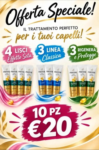 Pantene Offerta Speciale 10pz €20