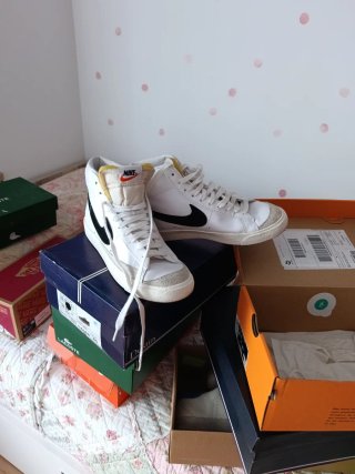 Zapatillas Nike Blazer Mid '77 Blancas