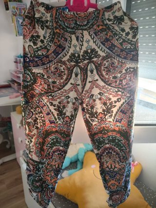 2 pantalones niña estampados
